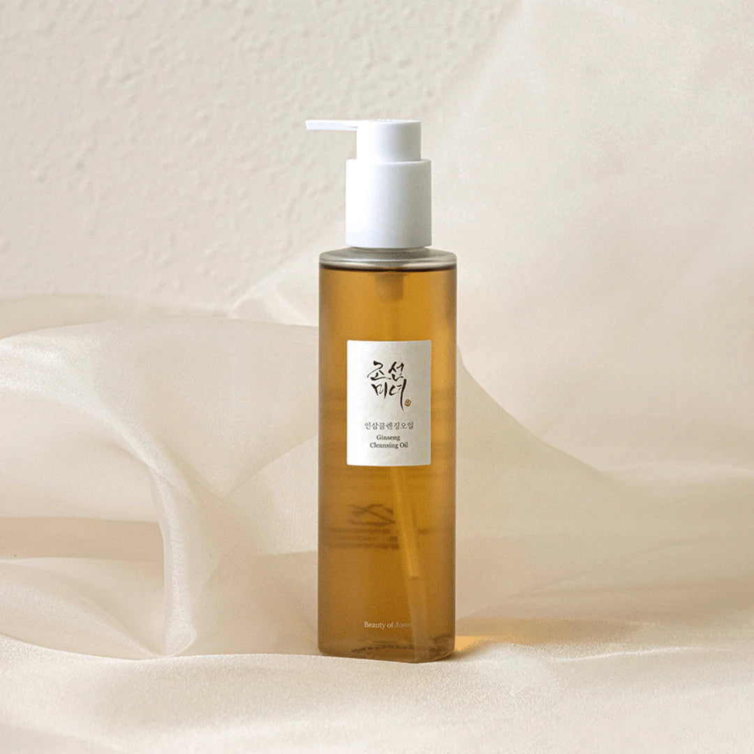 Huile nettoyante de Beauty of Joseon, K-Beauty, nourrissante et antioxydante, idéale pour des peaux sèches et sujettes à l’acné.