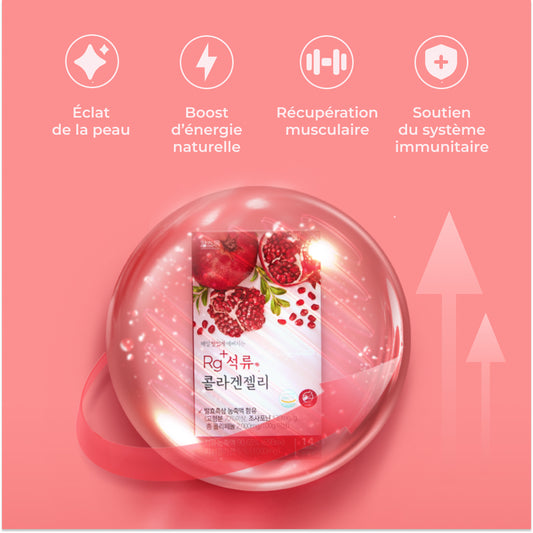 Triple Vital Jelly - Collagène Marin + Grenade + Ginseng Noir Fermenté