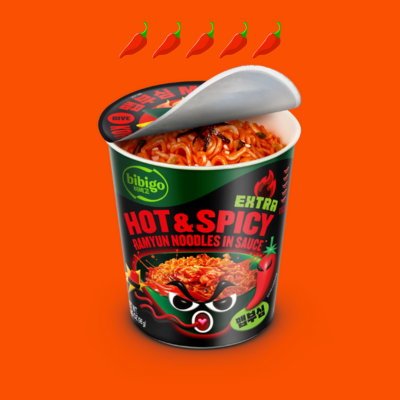 Bibigo Extra Hot & Spicy Kimchi Ramyun