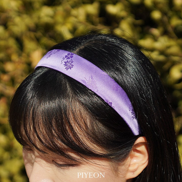 Serre-tête Hanbok - Violet