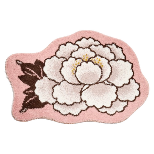 [Modèle d'Expo] Tapis Pivoine - Richesse et Prospérité