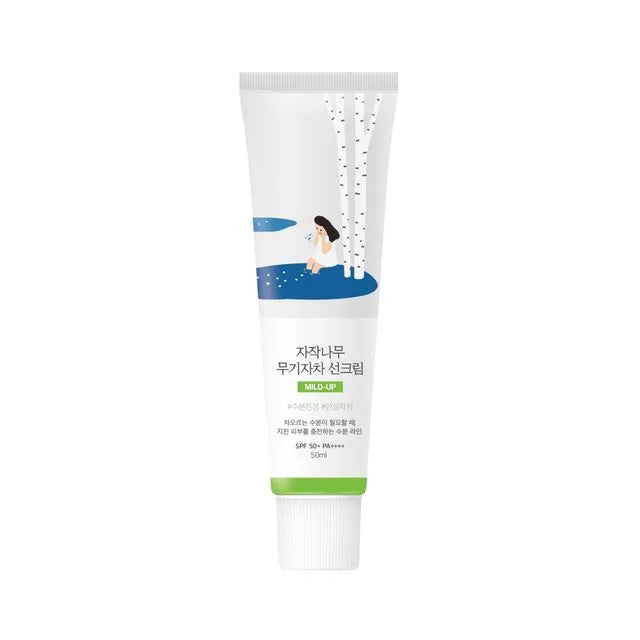 Birch Juice Moisturizing Mild Up Sunscreen - Crème Solaire Minerale