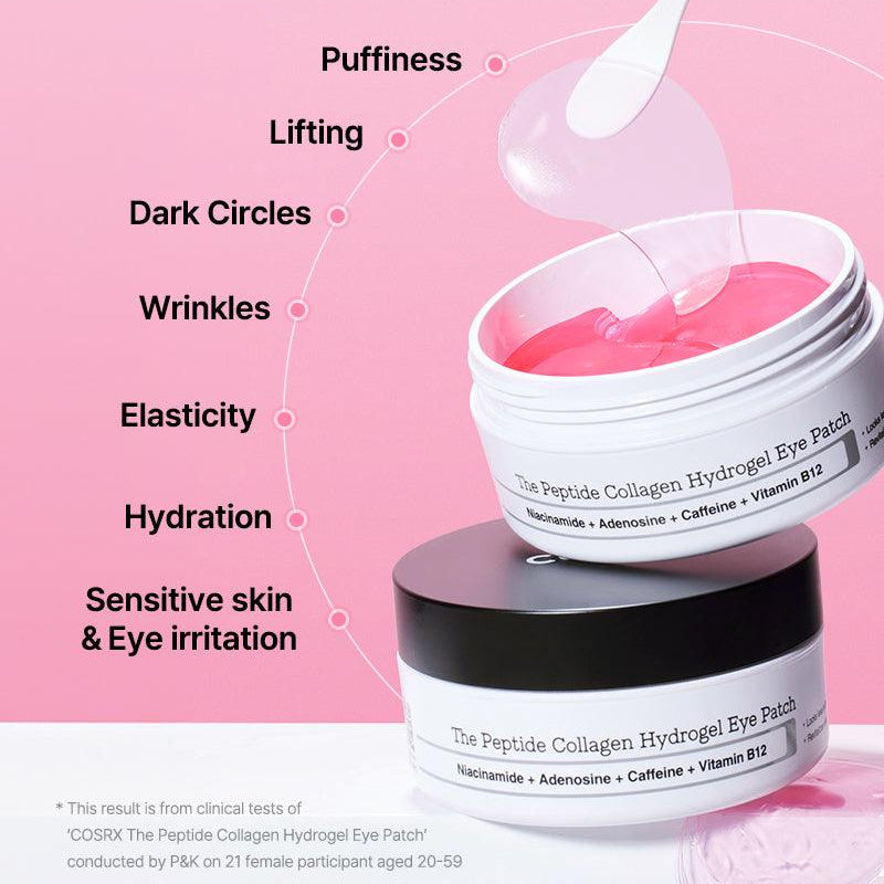 The Peptide Collagen Hydrogel Eye Patch 60pc