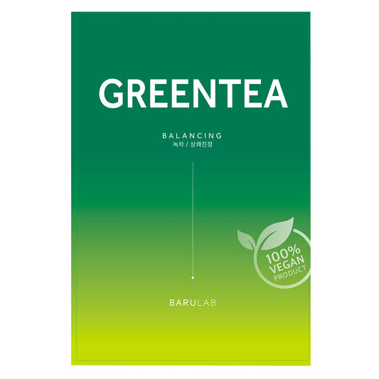 The Clean Vegan Mask - GREEN TEA