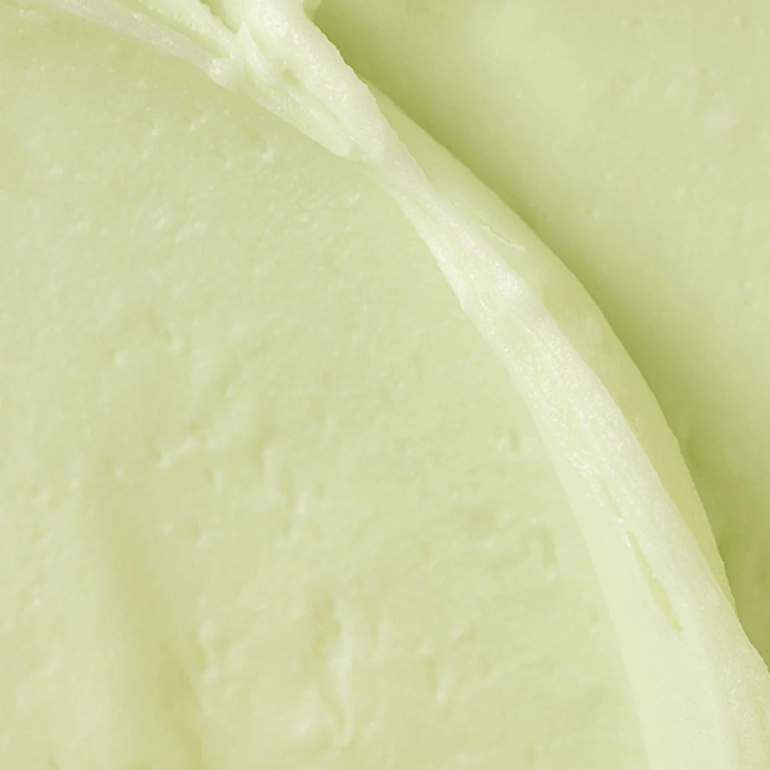 texture de stick solaire, douce mais matte, incluant thé vert