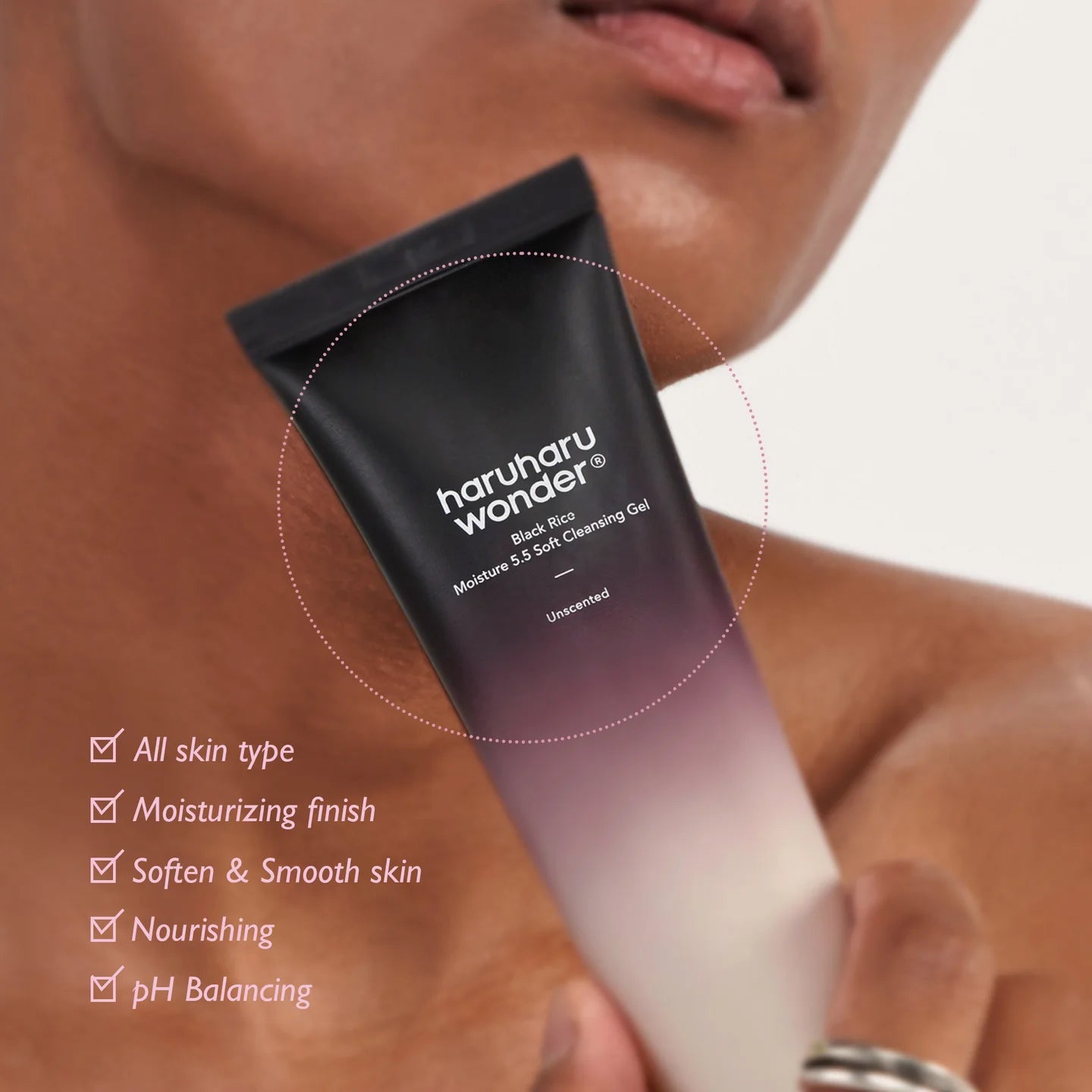 Haruharu Wonder - Black Rice Moisture 5,5 Soft Cleansing Gel