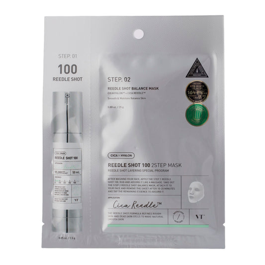 VT Cosmetics - Mild Reedle Shot 100 2-Step Mask