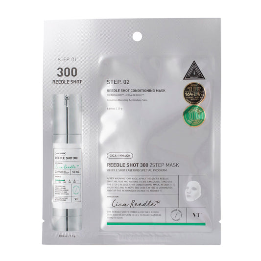 VT Cosmetics - Mild Reedle Shot 300 2-Step Mask